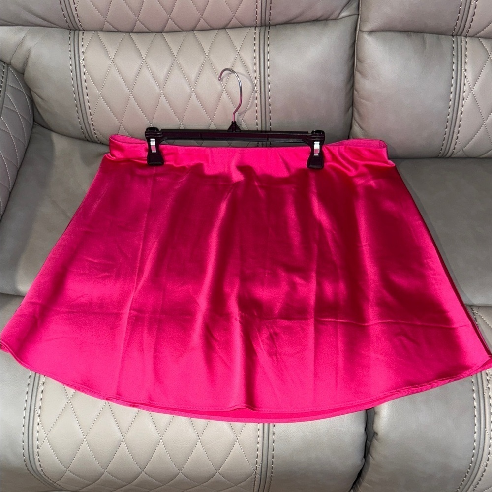 J. Crew Bright Pink Mini Skirt